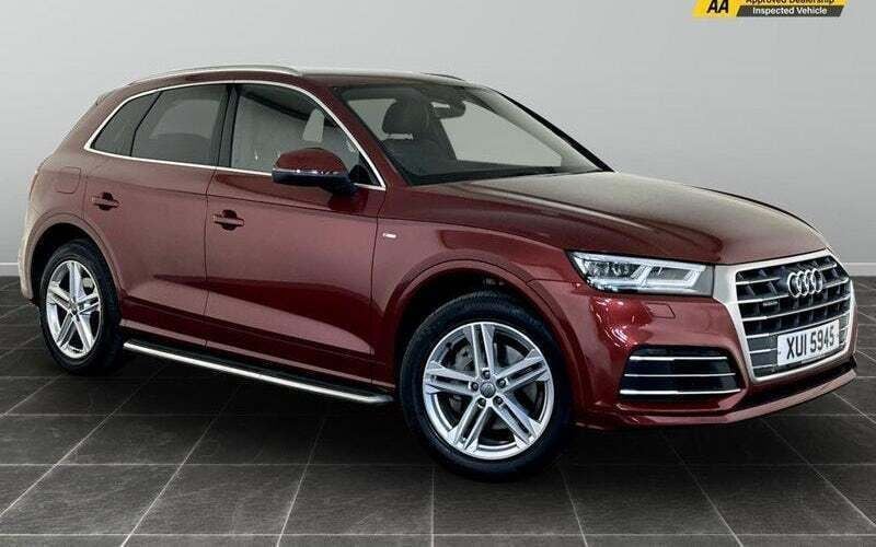 Red Used 2019 Audi Q5 S-Line SUV | £22,395 (Super price) - Image 1/2