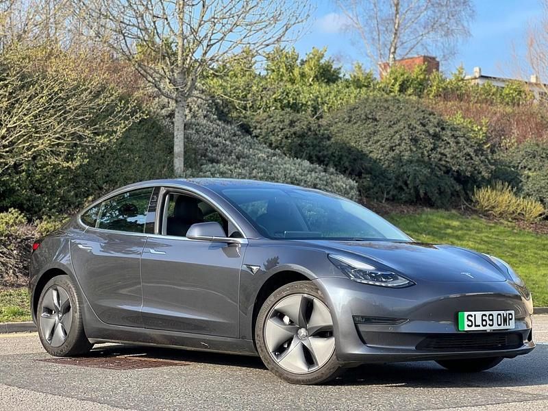 Used Tesla Model 3 Long Range AWD 366 kW (498 HP) 2019 Grey Sedan