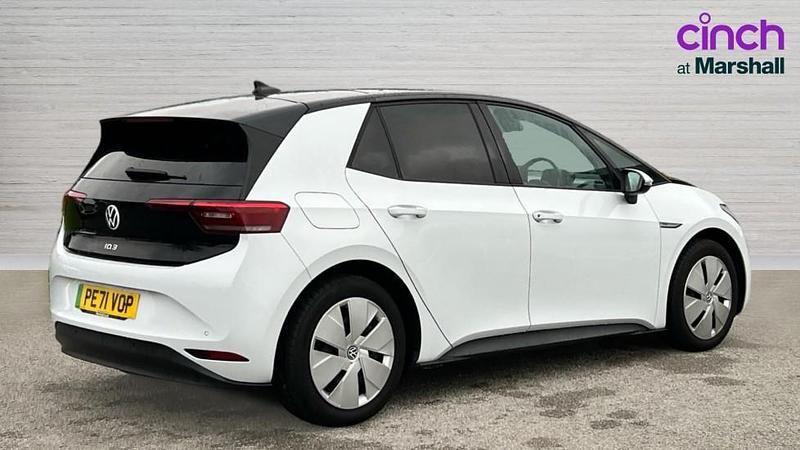 Used VW ID.3 Pro 150 kW (204 HP) 2021 White Hatchback