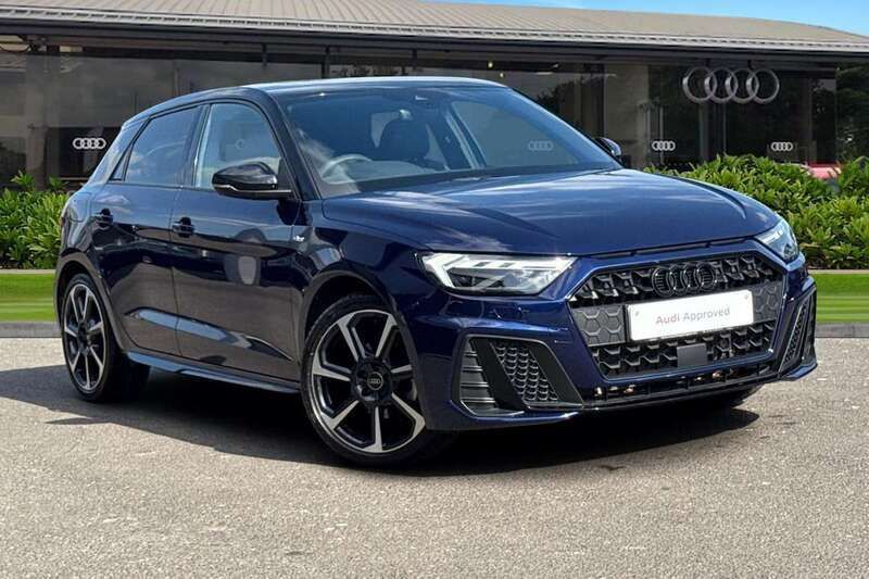 Blue Used 2024 Audi A1 Black Edition Hatchback | £24,890 (Fair price) - Image 1/4