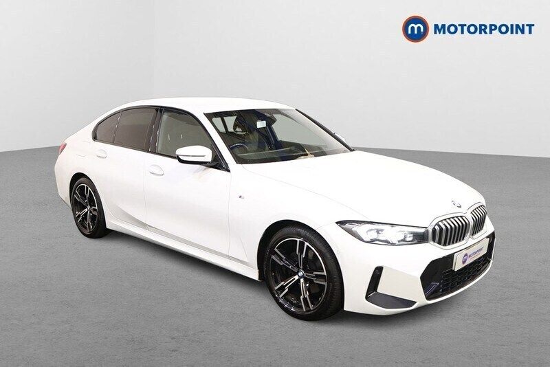 White Used 2023 BMW 320 M Sport Sedan | £25,799 (Good price) - Image 1/4