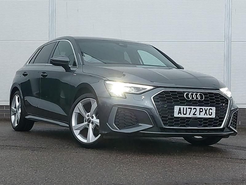 Used Audi A3 S-Line 150 HP (110 kW) 2022 Grey Hatchback