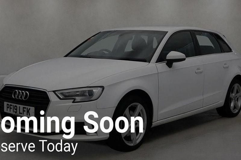 Used Audi A3 Sport 116 HP (85 kW) 2019 White Sedan