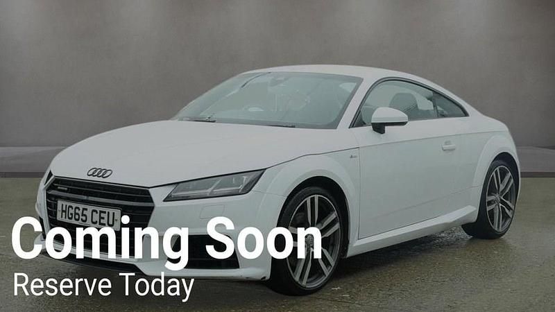 Used Audi TT S-Line 230 HP (169 kW) 2016 White Coupe