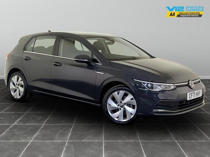 Grey Used 2021 VW Golf VIII Style Hatchback | £16,595 (Good price) - Image 1/2