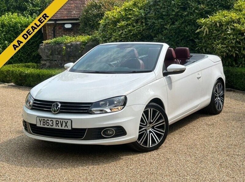 White Used 2013 VW Eos Sportline Cabriolet | £9,160 - Image 1/3
