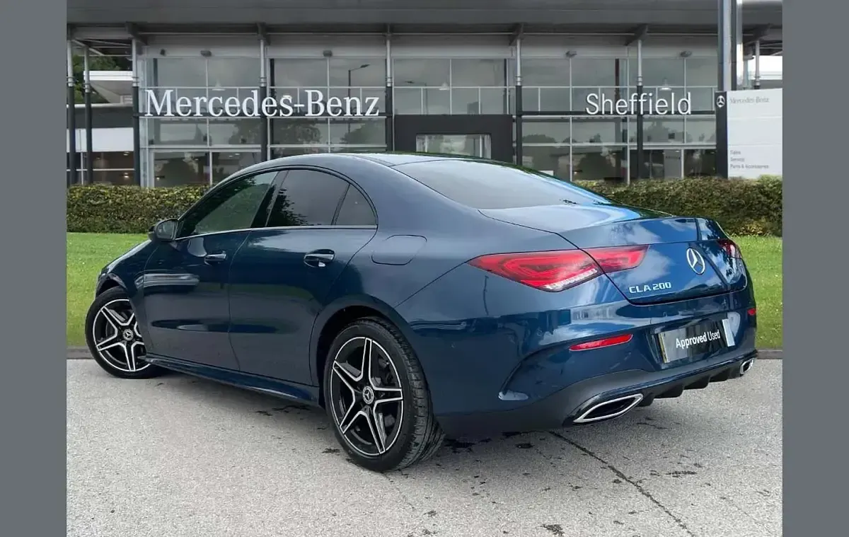 Used Mercedes CLA200 Executive 161 HP (118 kW) 2023 Blue Coupe