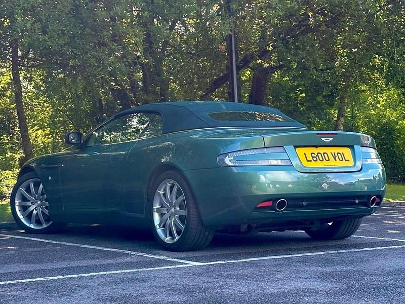 Used Aston Martin DB9 456 HP (335 kW) 2006 Green Cabriolet