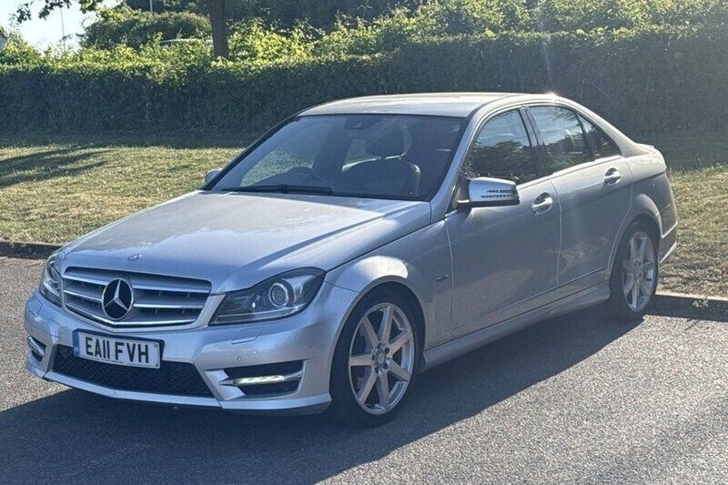 Silver Used 2011 Mercedes C250 Sedan | £6,700 (Good price) - Image 1/1