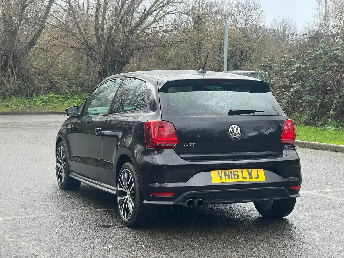 Used VW Polo GTI 192 HP (141 kW) 2016 Black Hatchback