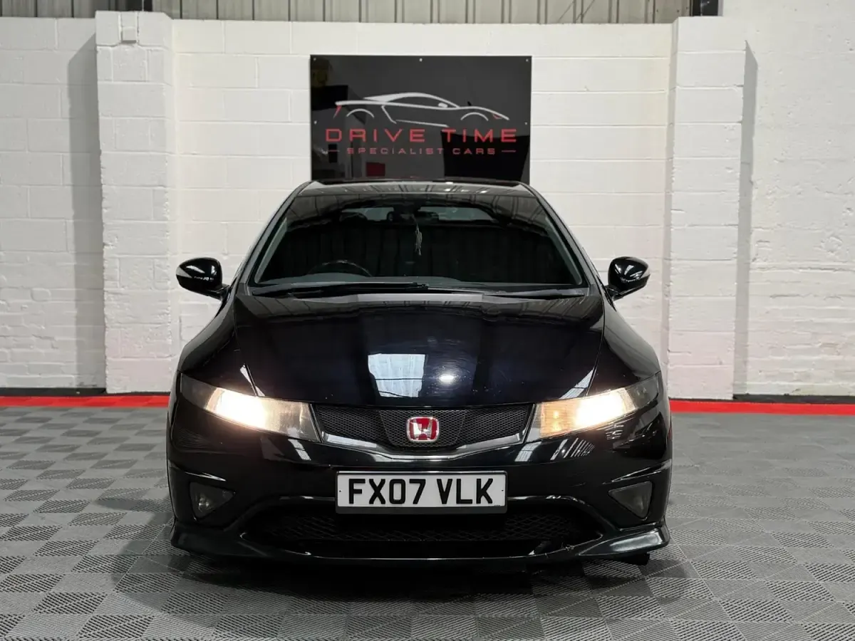 Begagnad Honda Civic Type R GT 2007 Svart Halvkombi