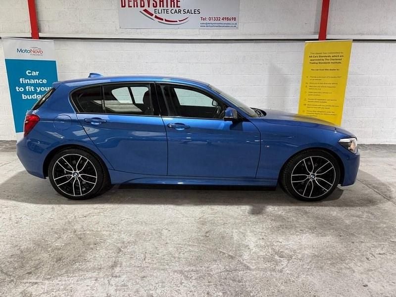 Used BMW 120 M Sport 184 HP (135 kW) 2014 Blue Hatchback