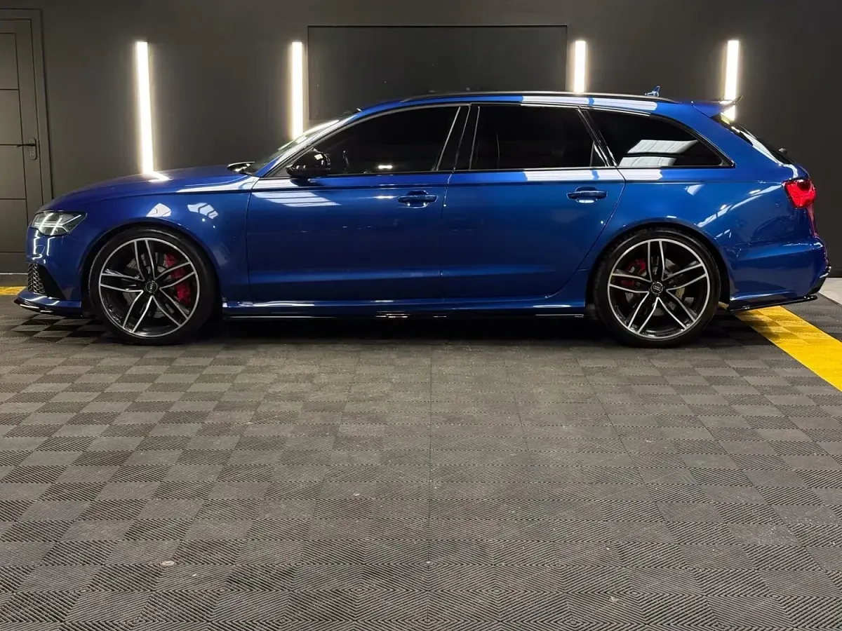Used Audi RS6 Design 2015 Blue Estate