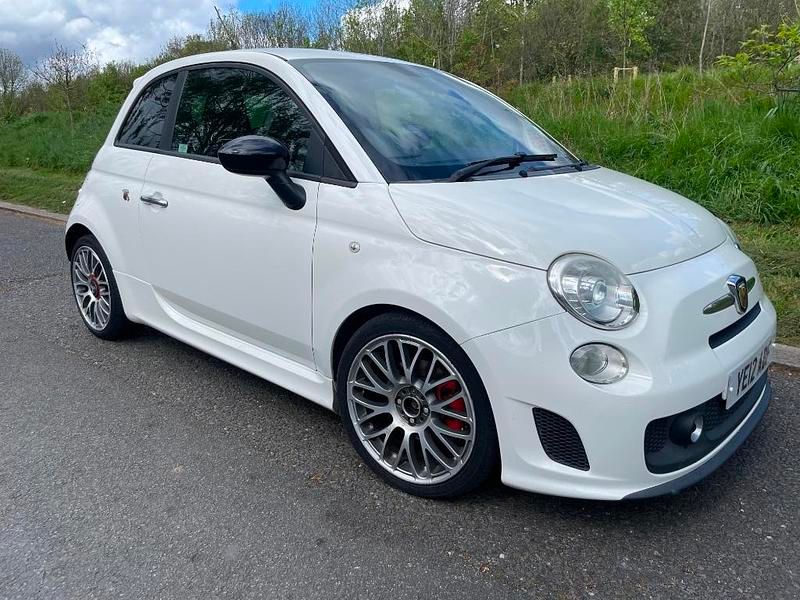 Used Abarth 500 135 HP (99 kW) 2012 White Hatchback