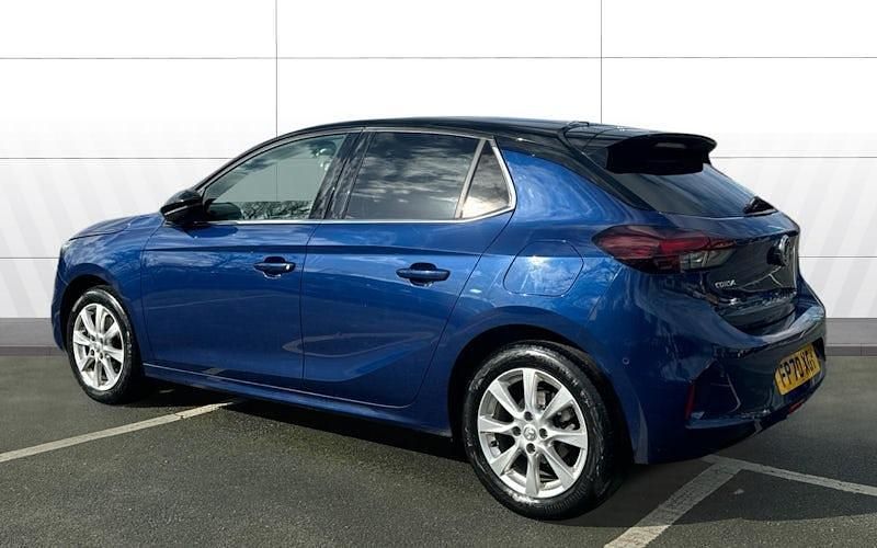 Used Vauxhall Corsa Elite 101 HP (74 kW) 2020 Blue Hatchback