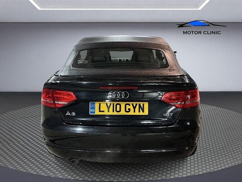Used Audi A3 Cabriolet 2010 Black Cabriolet