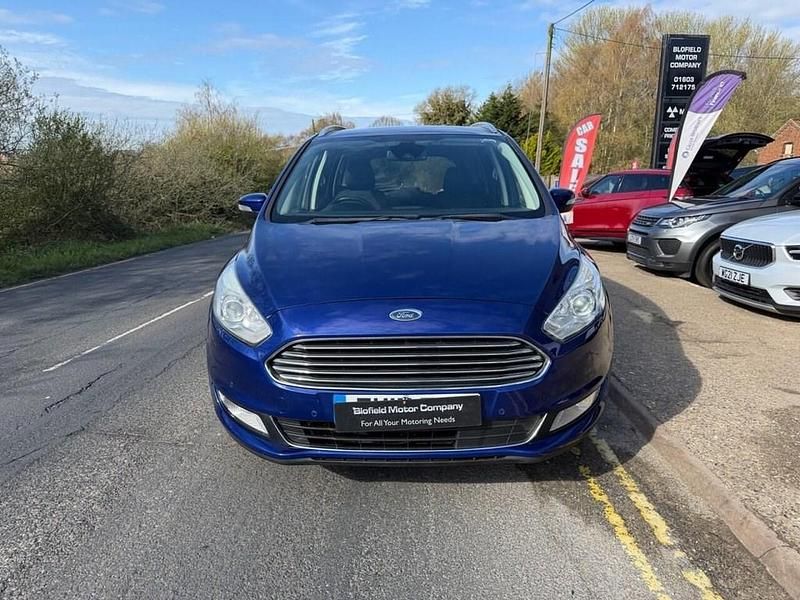 Used Ford Galaxy Titanium 150 HP (110 kW) 2017 Blue MPV