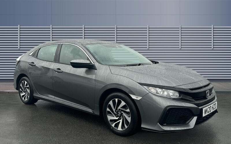 Grey Used 2020 Honda Civic SE Hatchback | £12,683 (Good price) - Image 1/4