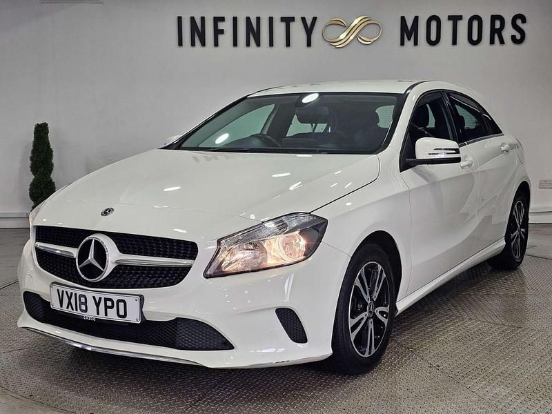 Used Mercedes A160 SE 102 HP (75 kW) 2018 White Hatchback