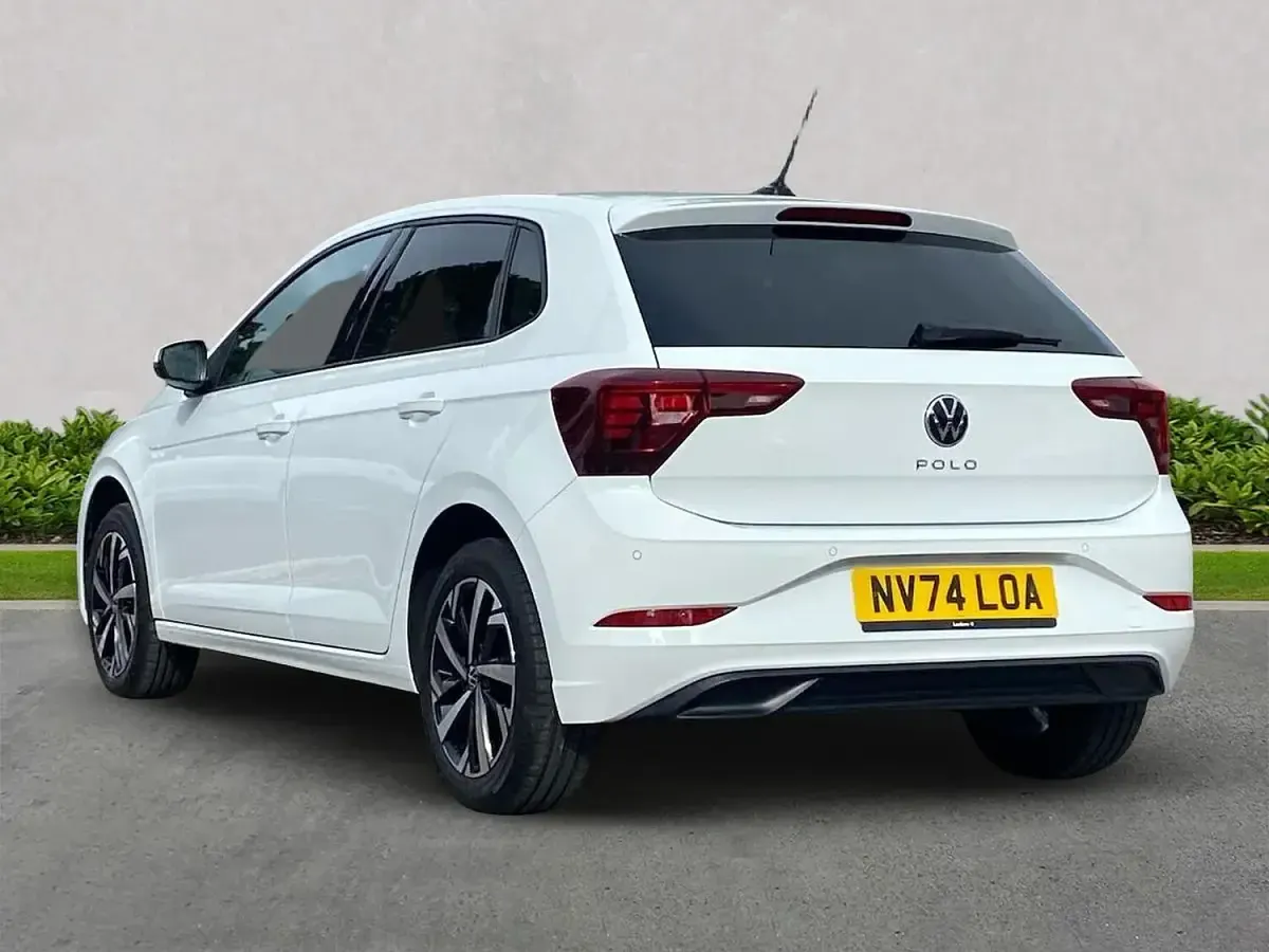 Used VW Polo Match 95 HP (69 kW) 2025 White Hatchback