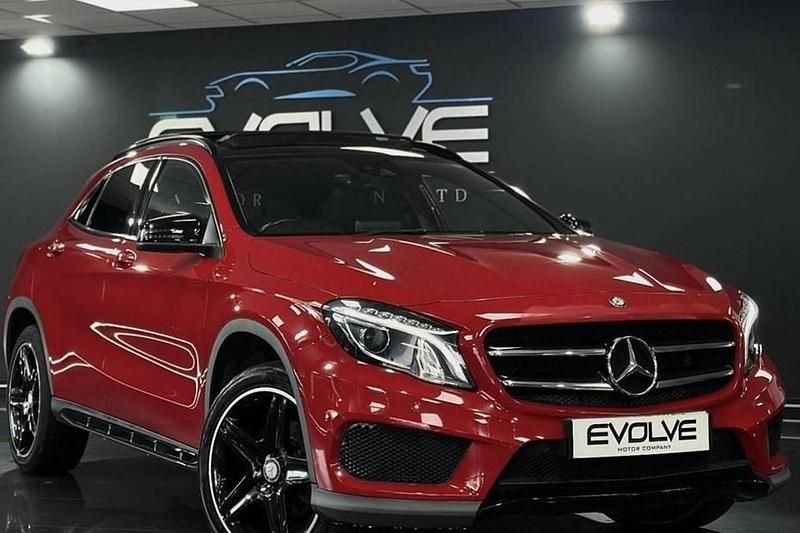Red Used 2017 Mercedes GLA250 AMG line SUV | £14,495 (Fair price) - Image 1/1