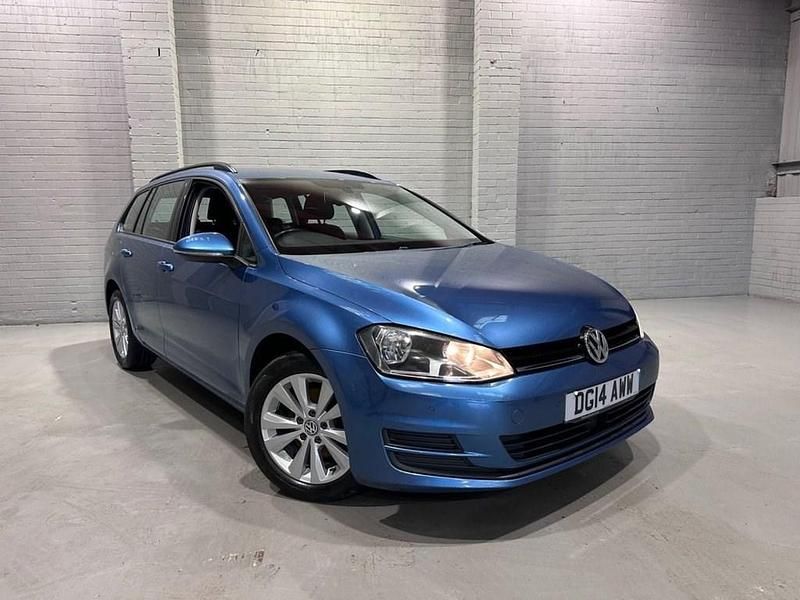 Blue Used 2014 VW Golf VII SE Estate | £3,200 (Fair price) - Image 1/4