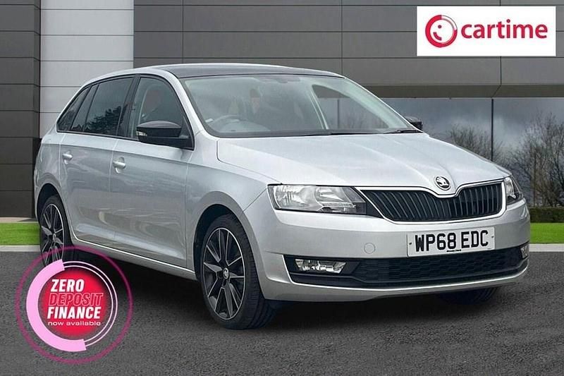 Used Skoda Rapid Sport 95 HP (69 kW) 2018 Silver Hatchback