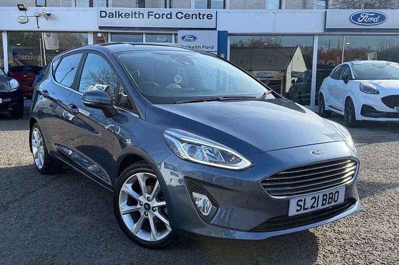 Used Ford Fiesta Titanium X 2021 Blue Hatchback