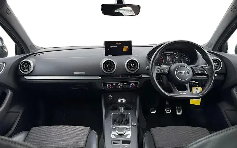 Used Audi A3 Black Edition 150 HP (110 kW) 2017 Grey Sedan