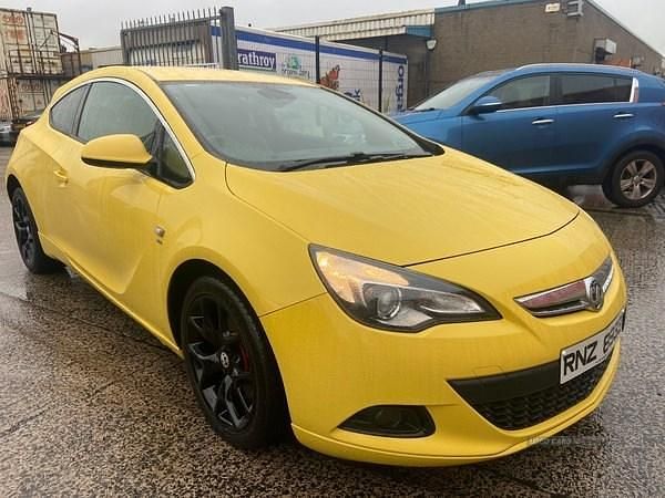 Used Vauxhall Astra GTC SRi 2012 Yellow Hatchback
