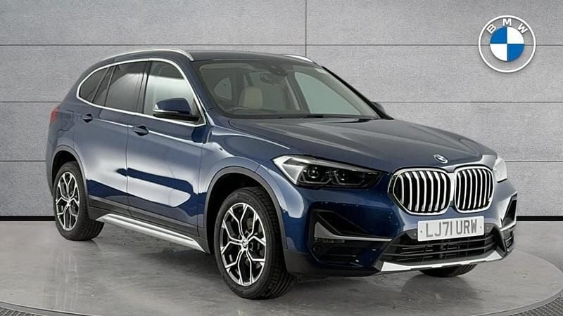 Blue Used 2021 BMW X1 xLine SUV | £19,440 (Fair price) - Image 1/4