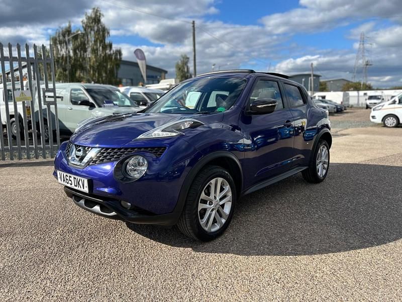 Used Nissan Juke Acenta Premium 110 HP (80 kW) 2016 Blue SUV