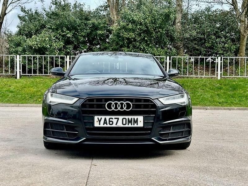Used Audi A6 Black Edition 190 HP (139 kW) 2018 Black Sedan