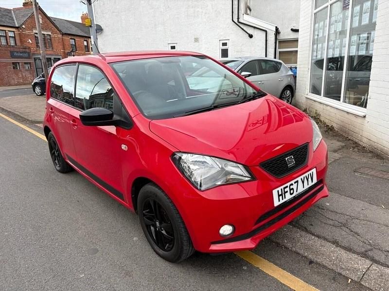 Used Seat Mii Design 60 HP (44 kW) 2017 Red Hatchback