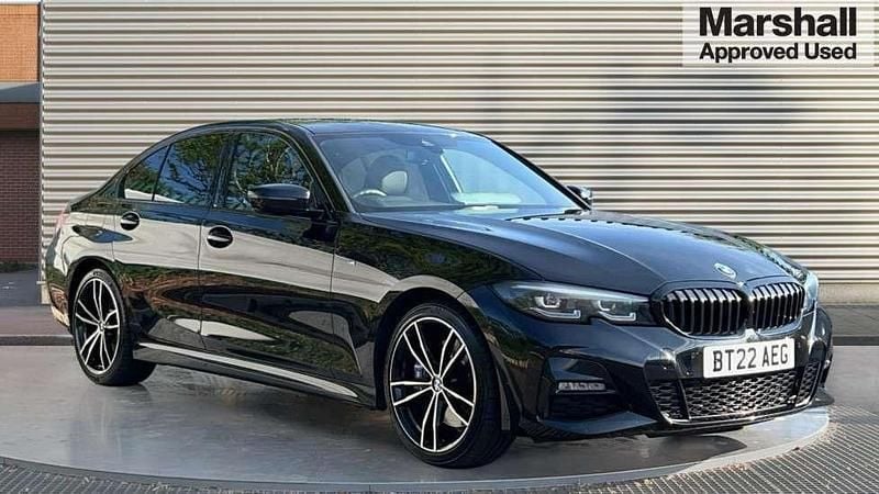 Black Used 2022 BMW 320 M Sport Sedan | £24,862 (Fair price) - Image 1/4