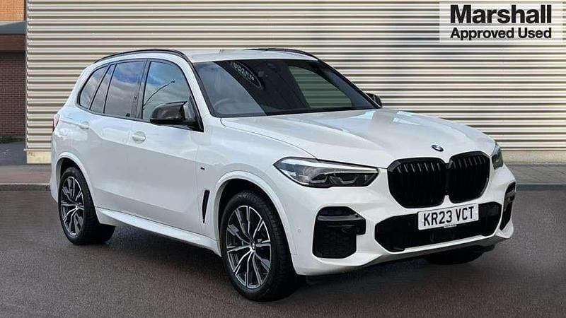 White Used 2023 BMW X5 M Sport SUV | £49,808 (Fair price) - Image 1/4