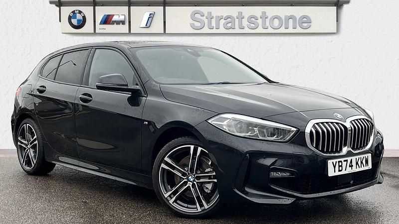 Black Used 2025 BMW 118 M Sport Hatchback | £25,500 (Good price) - Image 1/4