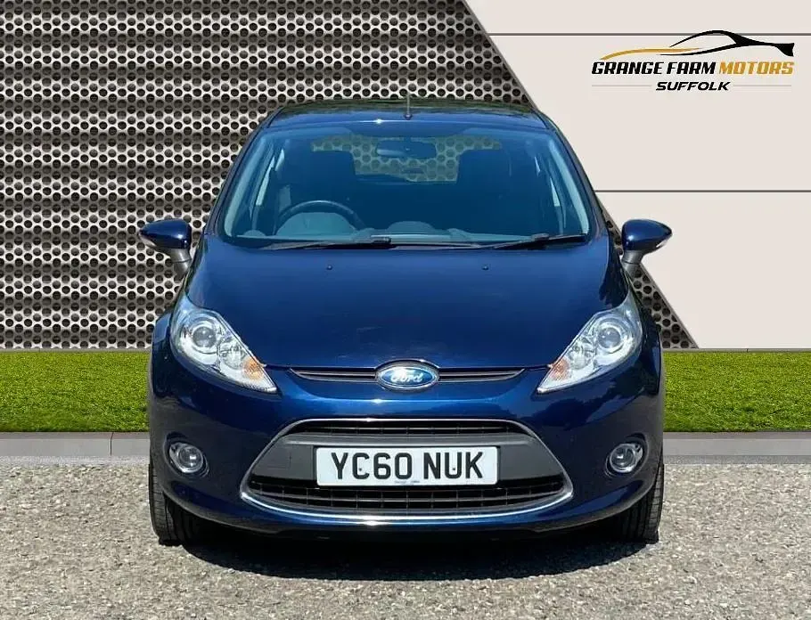 Used Ford Fiesta Zetec 82 HP (60 kW) 2010 Blue Hatchback