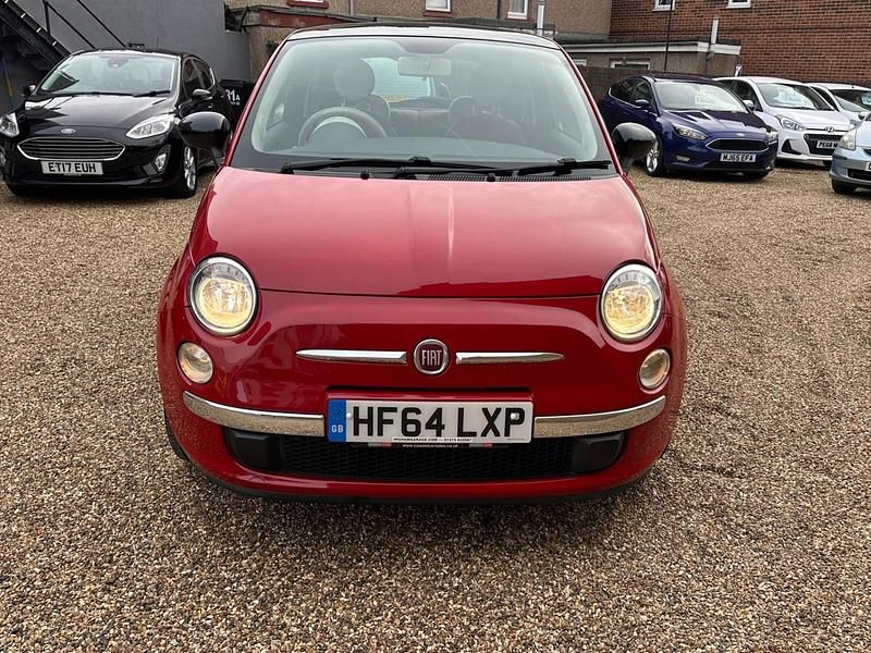 Used Fiat 500 69 HP (50 kW) 2014 Red Hatchback