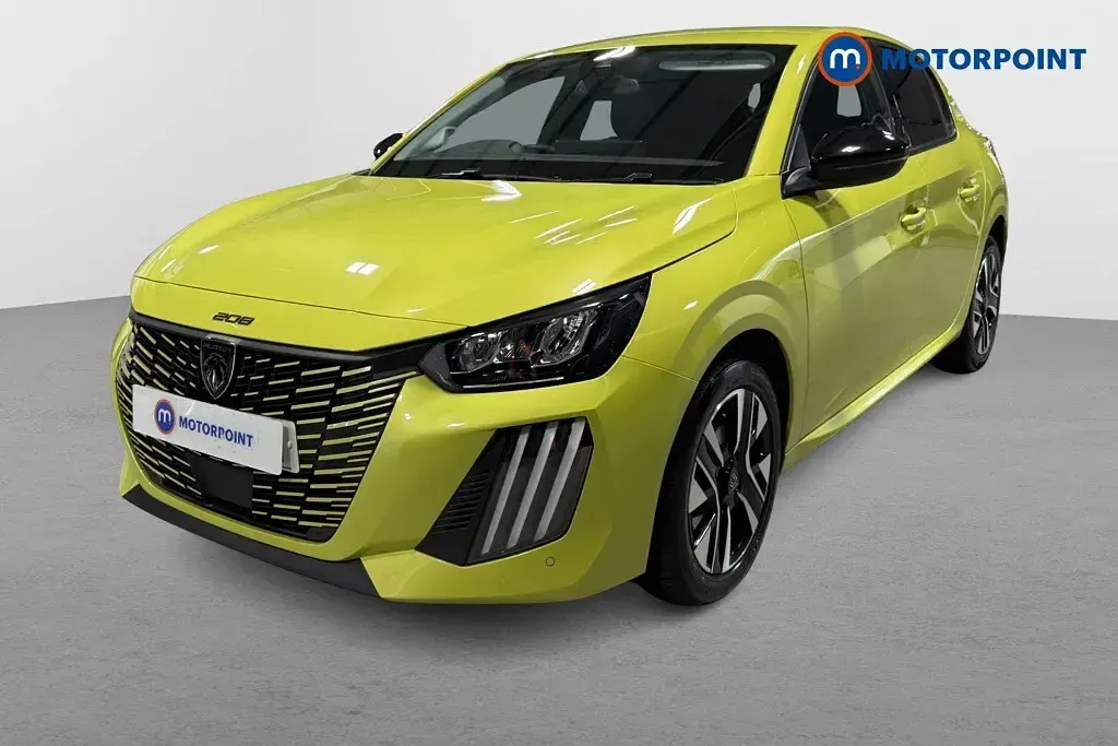 Używany Peugeot 208 Allure 101 KM (74 kW) 2025 Żółty Hatchback