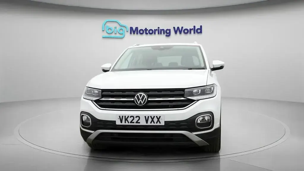 Used VW T-Cross SEL 110 HP (80 kW) 2022 White SUV