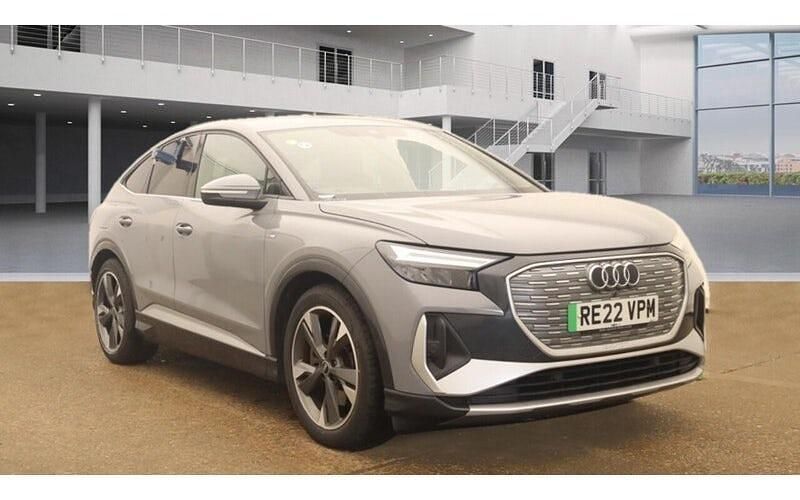 Used 2023 Audi Q4 Sportback e-tron S-Line SUV | £23,990 - Image 1/3