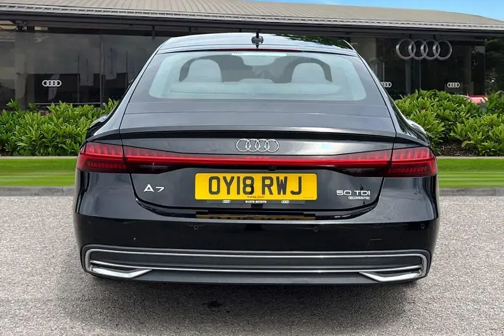 Used Audi A7 Sport 286 HP (210 kW) 2018 Black Hatchback