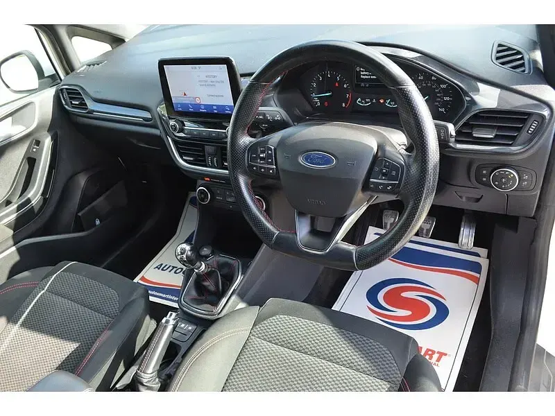 Used Ford Fiesta ST-Line 95 HP (69 kW) 2020 White Hatchback