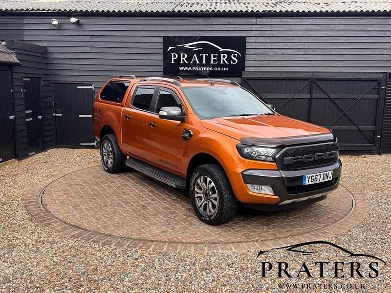 Used Ford Ranger Wildtrack 200 HP (147 kW) 2017 Orange Pickup