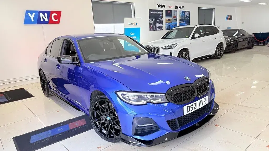 Used BMW 330e M Sport 2021 Blue Sedan