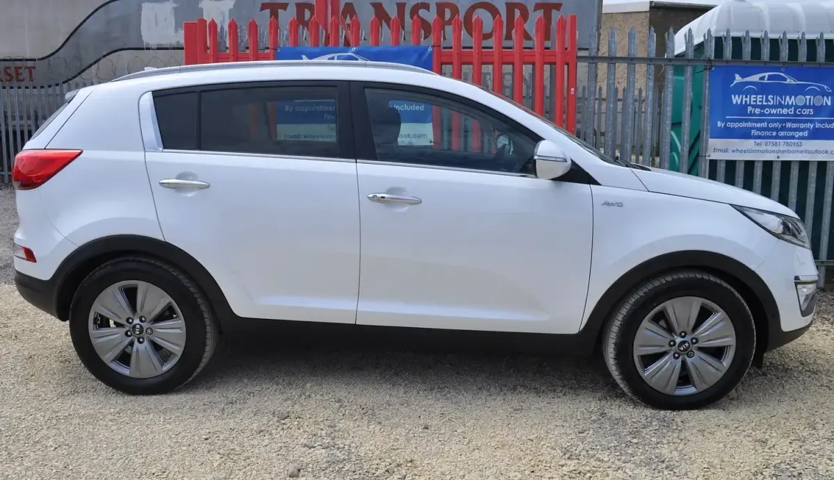 Used Kia Sportage 181 HP (133 kW) 2014 White SUV