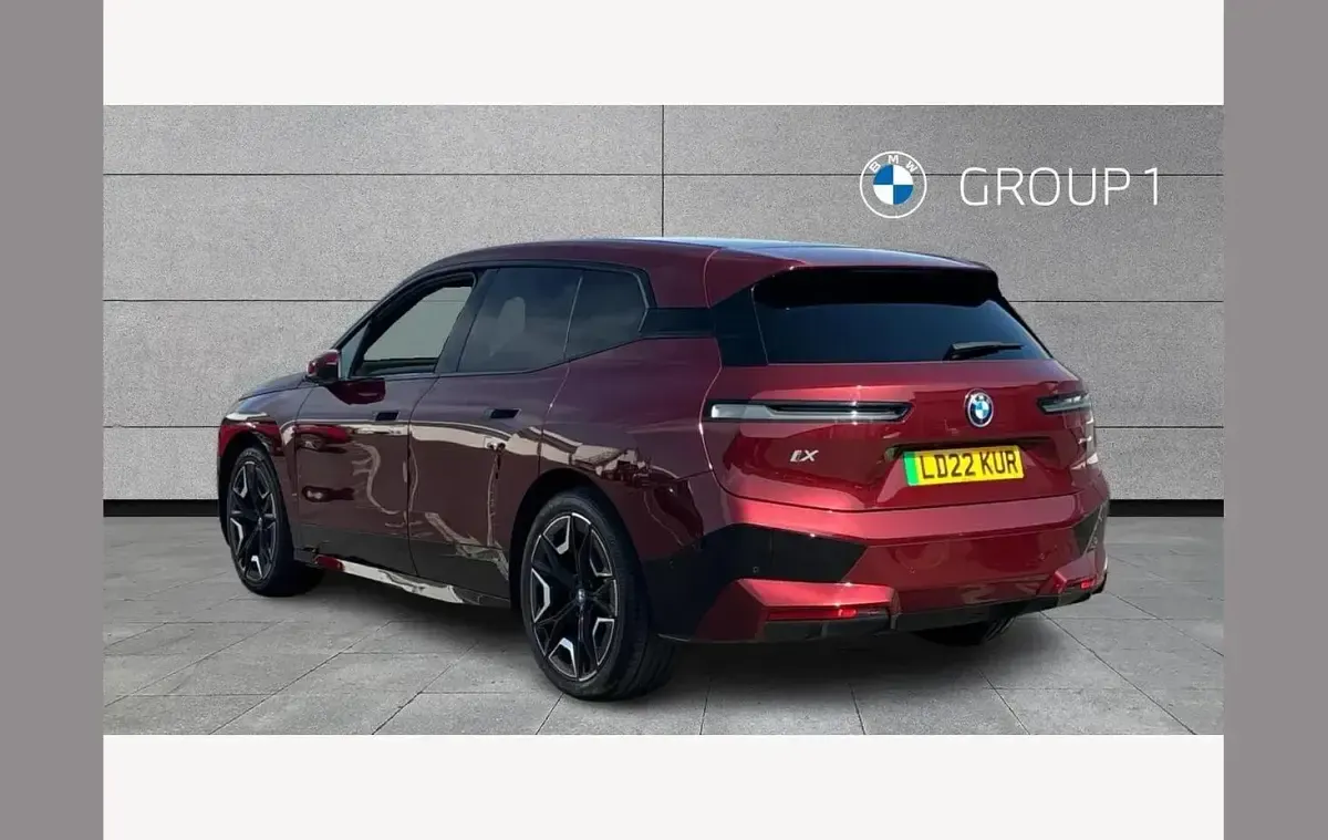 Used BMW iX M Sport 239 kW (326 HP) 2022 Red SUV