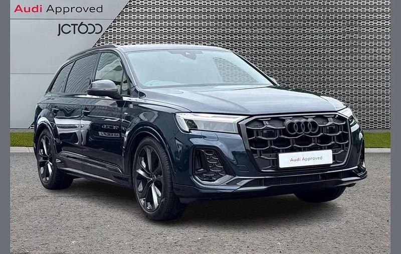 Blue Used 2025 Audi Q7 Black Edition SUV | £58,450 (A bit pricey) - Image 1/4