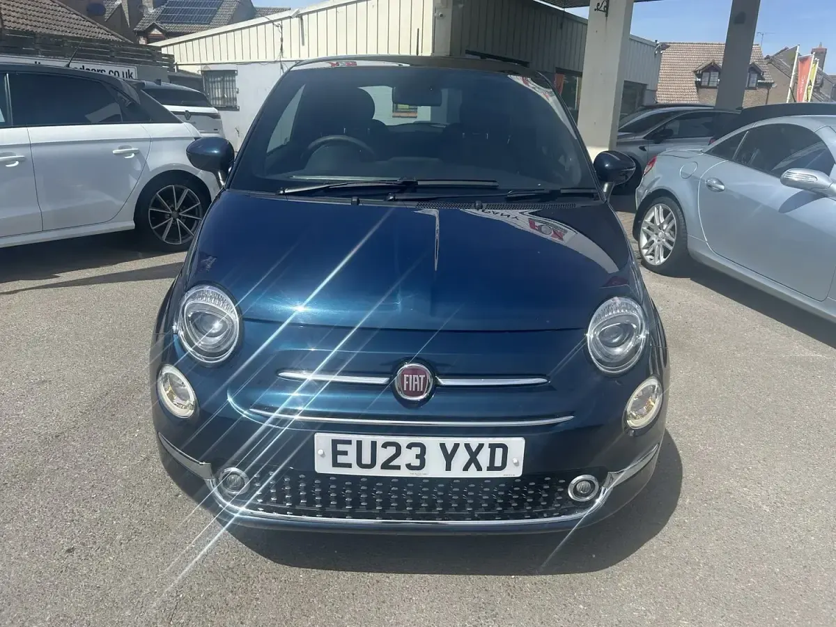 Used Fiat 500 70 HP (51 kW) 2023 Blue Hatchback